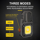 600LM IPX6 Mini LED Flashlight Multifunction Screwdriver Corkscrew Camping: