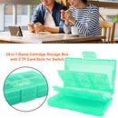 24+2 in 1 Game Cards Case for Nintend Switch Storage Protector (Green) Newly