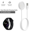 USB Cable Charging Dock for OnePlus Watch Magnetic Charger Holder (White) Newly