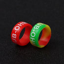 Handle Fishing Rod O-shaped Ring Protective Case Fishing Tackle Anti-Slip Ring