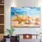 Digital Paint Starfish Pattern Painted By Numbers On Canvas Wall M033