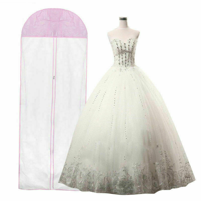 Large Waterproof Wedding Dress Bridal Gown Garment Storage Carrie Bag R1M0 N5Q7