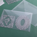 10x Cutting Dies Stamps Organizer Holder Scrapbook Storage Bags (18x25.5cm)