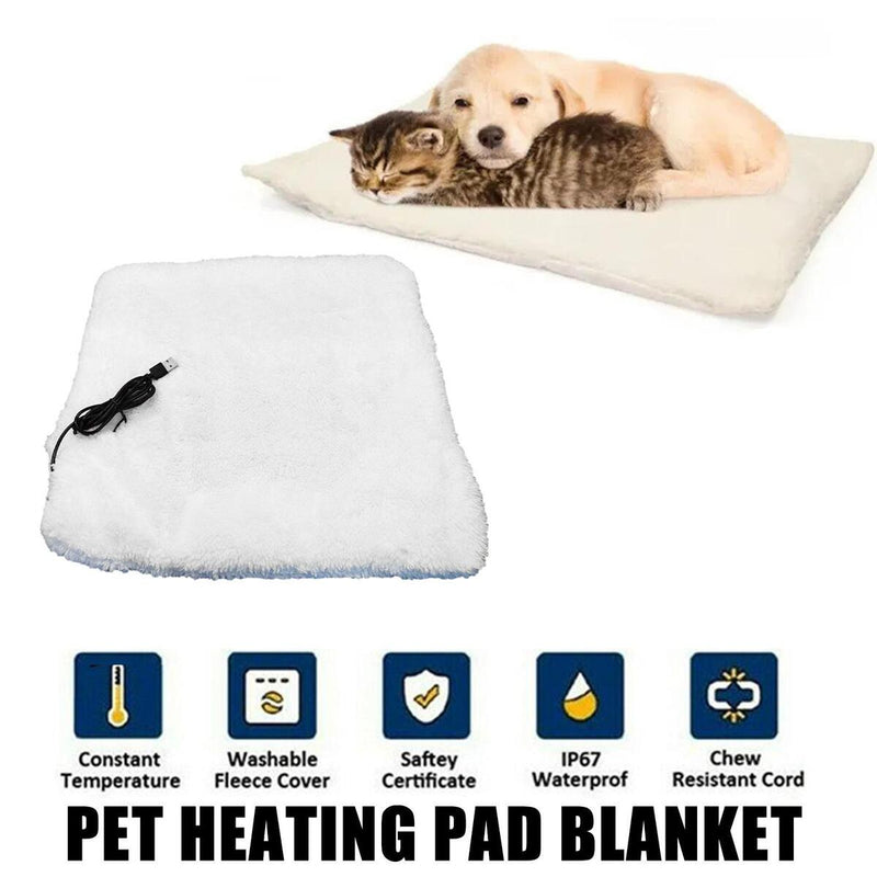 Pet Heating Pads Cat Dog Electric Heat Mats Heated Beds Puppy Whelping Pads~