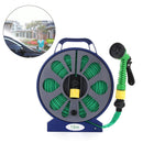Supplies Watering Nozzle Turntable Flat Hose Water Pipe Reel Stand Water Gun