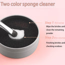 Beauty Makeup Brush Dry Cleaner Box Shadow Brushes Color Remover Sponge Kit