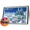 IY Full Round Drill Diamond Painting sky castle Mosaic Rhinestone Art