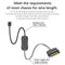 COOLMOON AR-1 RGB Controller Cable 5V 3 Pin to SATA AURA ARGB Mini Control HUB