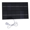 130x200mm 4.2W Solar Panel USB Power Bank Battery Charger for Mobile Phone Newly