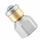 G 3/8 Female Rotating Sewer Nozzle 3 Rear Jets Pressure Washer Accessories Newly