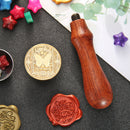 Animal Printed Wax Seal Stamp Fire Painting Stamping DIY Envelopes Wedding Cards