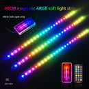 COOLMOON CM-LS40 5V ARGB PC Case LED Light Bar SATA 3PIN Computer RGB Lamp Newly