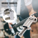 6PCS Roller Bridge Tremolo Saddles for Strat Stratocaster Tele Electric Guitar