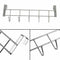 5 Hooks Over Door Home Bathroom Kitchen Coat Towel L6X3 Hanger Shelf R3A8 K3K5