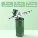 Salon Skin Care Oxygen Injector Mini Air Compressor Kit Air-Brush Nano Ionic