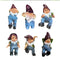 Dwarf Ornaments Elf Pendant Flower Pot Hanging Decoration Climbing Elf