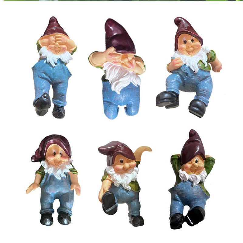 Dwarf Ornaments Elf Pendant Flower Pot Hanging Decoration Climbing Elf