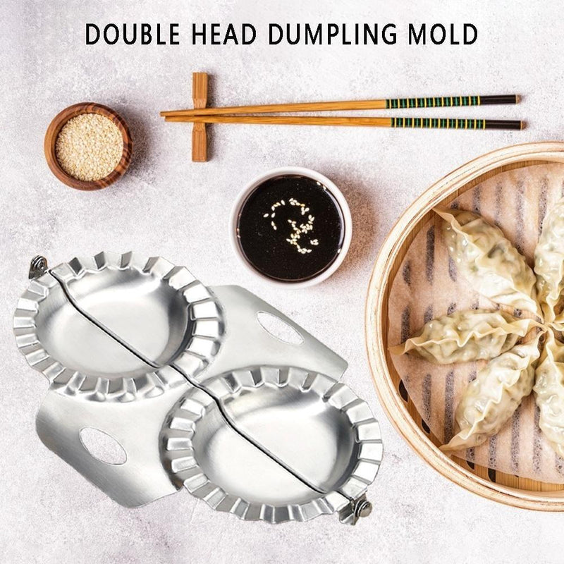 Stainless Steel Dumpling Mold DIY Dumplings Wrapper Maker Kitchen Gadgets