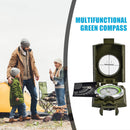 Waterproof Portable Inclinometer Compass Zinc Alloy Camping Hiking Compass