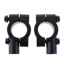 2 x universal motorcycle mirror handlebar holder mirror clamp 25 mm