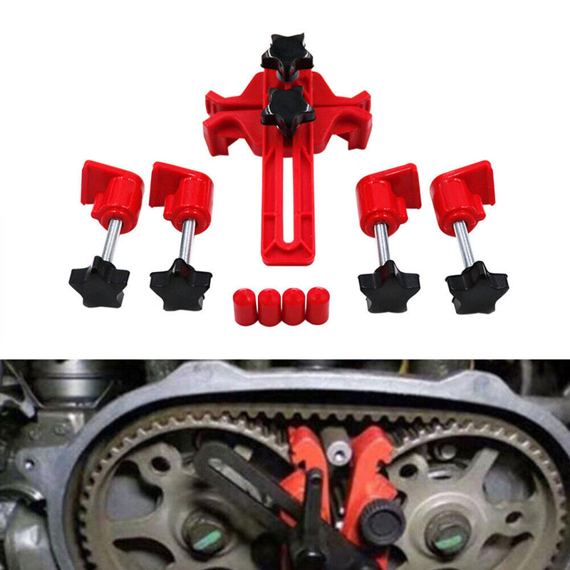 Timing Gear Clamp Set Camshaft Sprocket Locking Tool for Single Dual Quad C
