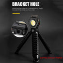#A Mini LED Working Light Portable Pocket Flashlight USB Rechargeable Key Light