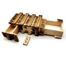 Magic Box Big Kongming Lock Easy Design Difficult to Open Classic Wooden Jigsaw Puzzle