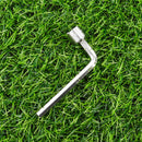 Steel Nut Wrench Straight Groove Plate Nails Screw Install Tool Spanner for Bike