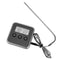 Electronic LCD Food Thermometer BBQ Probe Temperature Alarm Cooking Timer