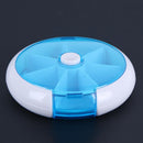 7Day One Week Round Portable Pill Case Medicine Box Storage Organizer(2)