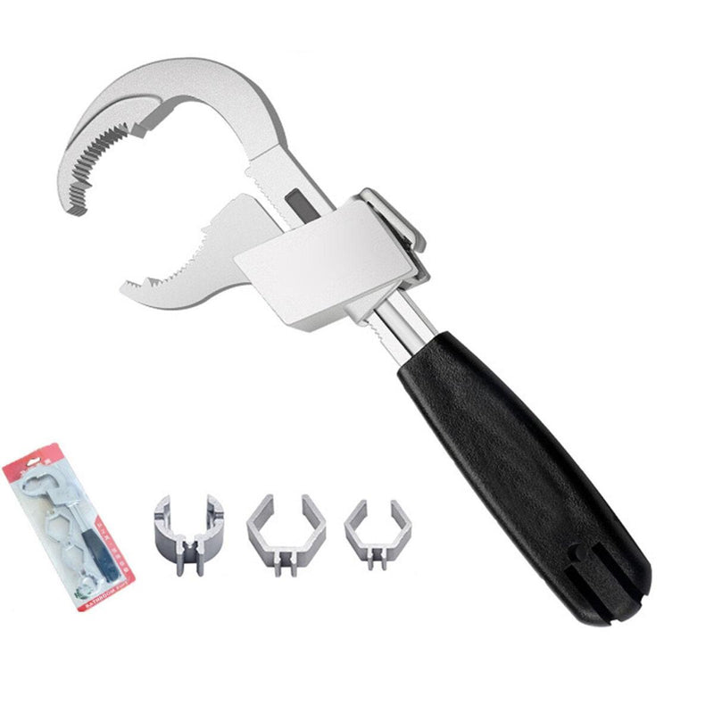 Multifunction Adjustable Double-ended Wrench Bathroom Wrench Sink Water Pipe,
