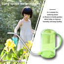 1000ml Transparent Flower Sprinkler Long Mouth Stainless Steel Watering Can Tool