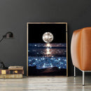 Diamond Painting DIY moon Full Round Drill Rhinestone Picture