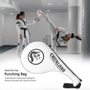 Taekwondo Sanda Kickboxing Pad Punch MMA Muay Thai Foot Target (A White) Newly