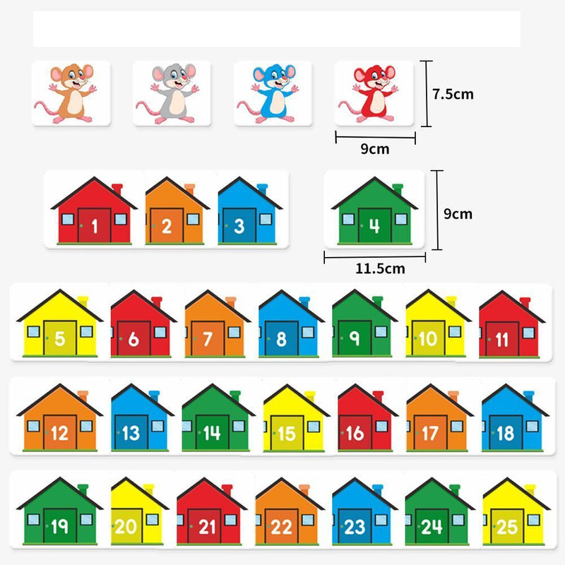 Early Childhood Teaching Aids Insert Card Educational Pocket Mixed Sound