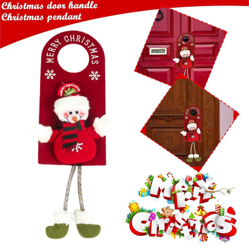Christmas Pendant Hanging Door Decorations Xmas Tree Home Party Ornaments #