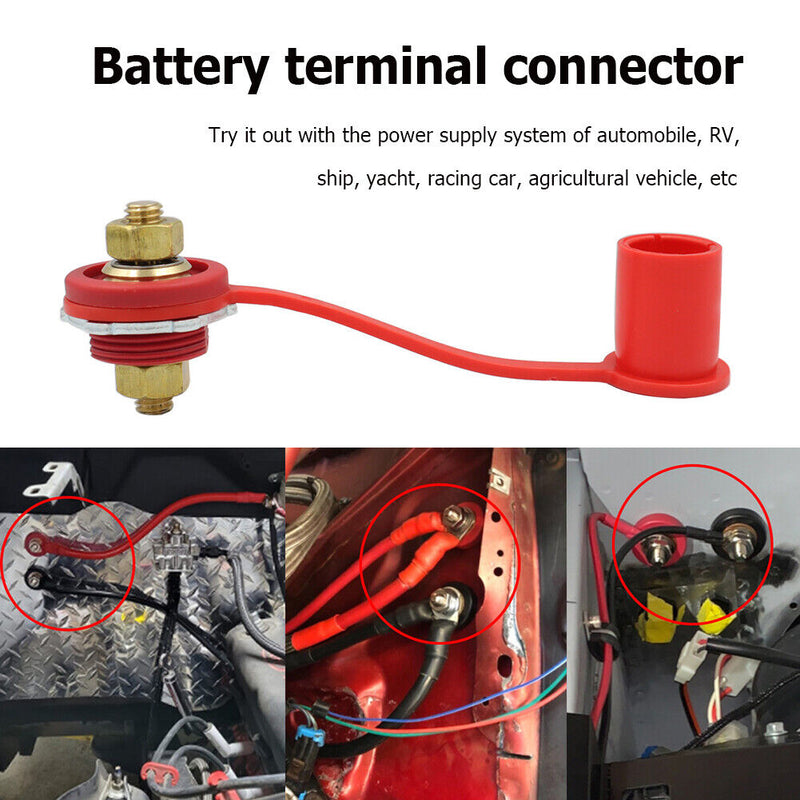Battery Charger Post 250A Car Connector Terminal for RV Ship Yacht Accessories