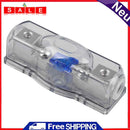 Broadroot Car Audio 60 Amp Mini ANL Fuse Holder 4/8 GA IN 4/8 GA OUT with Si