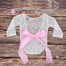 Bowknot Newborn Baby Clothes Accessories Girls Photography Props Studio Shoot