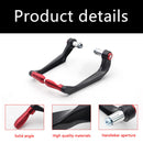 Motorcycle Handguards CNC Aluminum Hand Guards for 7/8 Handlebar (Red) Newly