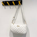 Women Solid Color Shoulder Bag Female Travel Small Zipper Phone Clutch Bags