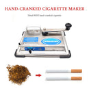 Stainless Steel Tabletop Cigarette Roller Hand Tobacco Maker Smoking Access