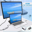 SD/TF Expander VGA USB3.0 USB Type C Hub 9 in 1 Adapter 4K HDMI PD Charging
