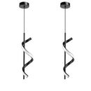 Modern Chandelier Lamp Nordic Bedside LED Indoor Hanging Lighting (White)