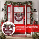 Merry Christmas Sign Xmas Door Sign Christmas Hanging Signs Front Door Decor~