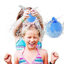 1pc Water Bomb Splash Balls Silicone Pool Reusable Water Balloon (Pink)