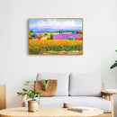 Idyllic Scenery Diamond Painting Round Drill Rhinestone Picture Craft for G