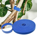 Plant Bandage Tie Adjustable Support Reusable Fastener Tape (Blue)