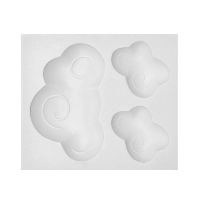 DIY Cloud Silicone Mold Clay Chocolate Candy Fondant Cake Bake Decor Mould Newly