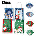 Sweets Biscuit Christmas Tote Bag Gifts Packing Wrapping Bags Xmas Supplies